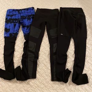 Alo leggings bundle Small